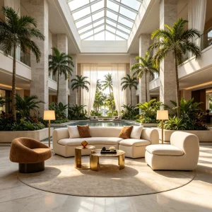 Fabric Sofa Set Modules Sectional Sofa Suitable for Guest Reception Projects in Boutique Hotels Villa Lobbies and Leisure Sofas