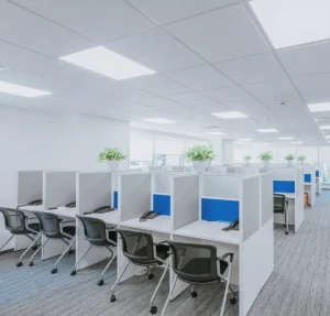 Factory Call Center 10 Workstation Desk Office Furniture Office Cubicle Partition Office Workstation Table