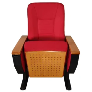 Factory Church Public Cinema Theater Seats Chair Auditorium Chair Seating Wood Shell School Furniture With Writing Board