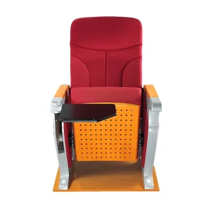 Factory Cinema Auditorium Church and Theater Seating with Foldable Writing Tablet