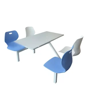 Factory Commercial Training Conference Chair Integrated Table Writing Board Plastic Material Metal Skeleton School