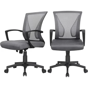 Factory Conference Modern Mid Back Mesh Office Chair Meeting Swivel Executive Chair