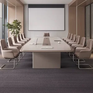 Factory Conference Table Chair Combination for Office Conference Rooms Modern Office Furniture Negotiation Seats More 20 People