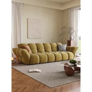 Factory Contemporary Convertible 3 Seater Sofa Comfortable Stylish Shirley Fabric Home Living Room Hotel