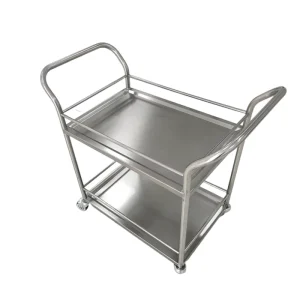 Factory Custom HTS LJ09 Stainless Steel Dressing Trolley Hospital Treatment Cart