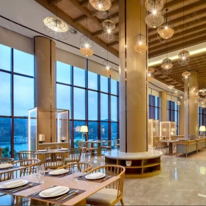 Factory Custom Made Hotel Restaurant Bar Tables and Chairs Furniture Set Booth Sofa Bench for Pub Club Cafe Restaurant