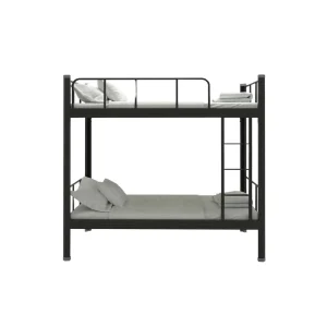 Factory Custom Modern Steel Bunk Bed with Stairs Student Bed Shelf Bed for Dormitory Bedroom Accommodation