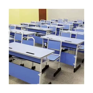 Factory Customized Classroom Double Desks Primary and Secondary School Student Desk and Chair Sets
