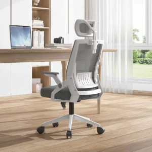 Factory Customized Modern Computer Office Chair Comfortable Long Sitting Adjustable Swivel Backrest Panel Design Commercial Use