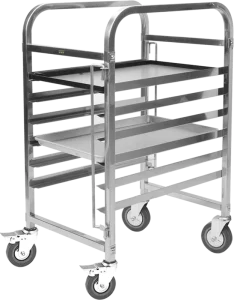 Factory Direct 6 Layers Commercial Utility Stainless Steel Food Trolleys Cart Room Service Trolley for Hotel Restaurant