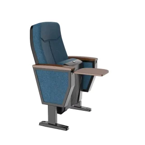 Factory Direct Auditorium Seating for Concert Halls and Cinemas Standard Size Chair with Writing Pad for Dining