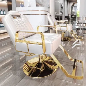 Factory Direct Commercial Leather Reclining Barber Beauty Salon Chair for School and Hotel Use