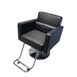 Factory Direct Commercial Salon Perm Hair Chair Simple Rotatable Liftable Armrests Metal Barber Shop High grade Modern