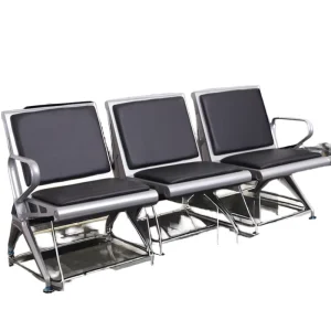 Factory Direct Custom Metal Airport Waiting Chairs for Train Station Outdoor School Hospital Lounge Waiting Rooms Seating Areas