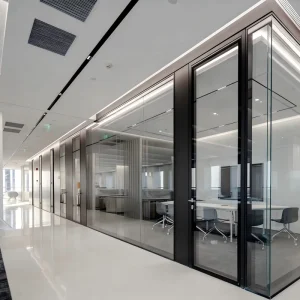 Factory Direct Glass Partition Office Modular Office Partition Glass Cubicle Walls As Office Wall Dividers Room Partitions