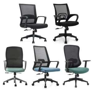 Factory Direct Metal Frame Ergonomic Mesh Task Office Chair Swivel Mid Back for Office and Meeting Room Office Chair