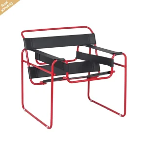 Factory Direct Multi Red Frame Designer Armchair Accent Chair Modern Living Room Lounge Chair for Home Hotel