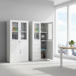 Factory Direct Office Steel File Cabinet Space saving Dust proof Storage Solution for A4 Letter sized Files
