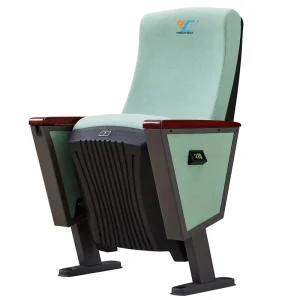 Factory Direct Plastic Folding Theater Auditorium Chair 5 Year Warranty Modern Design for School Hotel