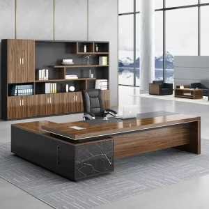 Factory Direct Popular Modern Office Furniture New Design Wooden Furniture Melamine Executive Table