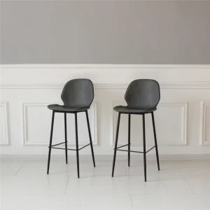 Factory Direct Price Fast Food Bar Chairs Metal Leg Bar Chair Study Bar Chair