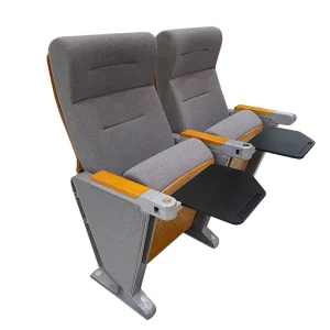 Factory Direct Sale Durable Fabric Theater Furniture Auditorium Seating High Quality Single Movable Chair