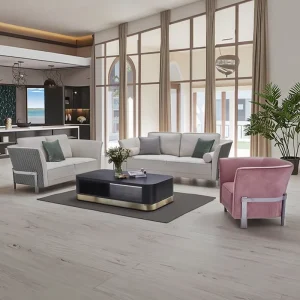 Factory Direct Sale European Style Home Furniture Modern Living Room Furniture Sectional Sofa Set for Villa