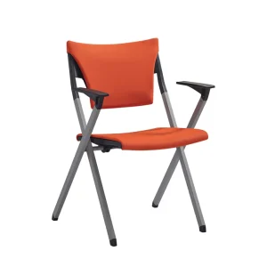 Factory Direct Sale High Quality Simple Luxury Modern Ergonomic Metal Frame Office Chair with Folding Design and 2 Year Warranty