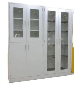 Factory Direct Sale Modern Metal Medical Drug Lab Furniture Laboratory Environmental Reagent Storage Cabinet Hospitals Schools