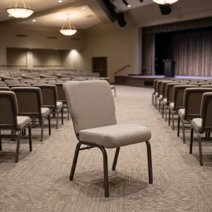 Factory Direct Sale Modern Popular Theater Furniture Custom Colors Fabric Metal Rack Church Chairs