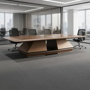 Factory Direct Sale Supplier Boardroom Office Furniture Rectangle Desk Negotiation Meeting Conference Table
