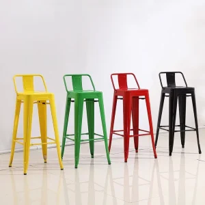 Factory Direct Sales Metal Kitchen Bar Chairs Bar Stools Commercial High Chair Stools