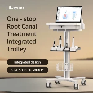 Factory Direct Sales Multi function One stop RCT Dental Trolley with Integrated Design Using Eco friendly Material for Dentist