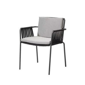 Factory Direct Sales Spot Sales Customizable Colors Modern Aluminum Alloy Dining Chairs for Terraces Parks Villas Eco-Friendly