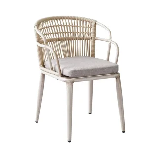 Factory Direct Sales Spot Sales Terrace Hotels Restaurants Modern Aluminum Alloy Dining Chairs and Tables