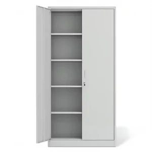 Factory Direct Sales Stainless Steel Metal Office Filing Cabinet 4 Shelf