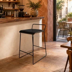 Factory Direct Supply Comfortable Spacious Seat Ergonomic 150kg Bar Stool for Bar Kitchen Island