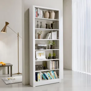 Factory Direct Supply Modern Steel Space Saving Home Office Bookcase Furniture Library Bookshelf