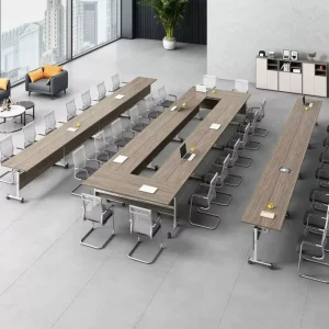 Factory Direct Supply Training Tables Foldable Conference & Meeting Tables with Chairs Bulk Order
