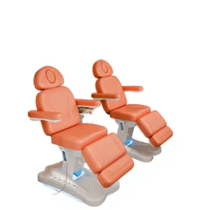 Factory Directly Sells Modern Hotel Portable Adjustable Electric Facial Chair Shampoo Bed 3 Motor System Waxing Lashing Skin