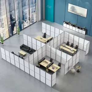 Factory Directly Steel Foldable Office Cubicle Partition Commercial Furniture for Hospital and Warehouse Use