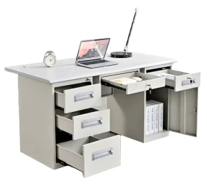 Factory Durable Contemporary Multi Functional Office Computer Desk for School & Hospital Use