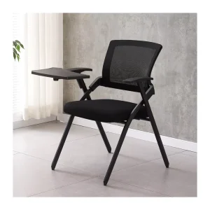 Factory Foldable Office Chair with Detachable Desk for Classroom Conference