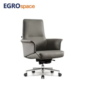 Factory Furniture Reception Luxury Swivel Ergonomic Boss Waiting Executive Leather Office Chair
