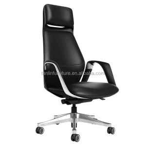Factory High Quality Modern Adjustable Luxury Leather Office Boss Chair Passed BIFMA