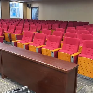 Factory High Quality School Conference Hall Auditorium Tables and Chairs Auditorium Theater Seats