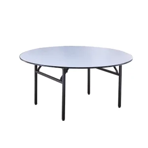 Factory Hotel Furniture Dining Tables Restaurant Banquet Folding Round Tables Customization Supported