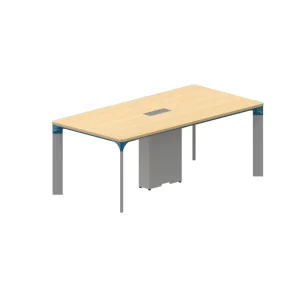 Factory Large Wood Conference Meeting Table Customized Modern Eco-Friendly Durable Desk for Hotel School Use Office