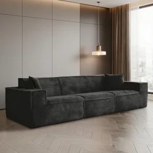 Factory Modern Combination Vacuum Compressed High Density Sponge Modular Sectional Apartment Living Room Sofa