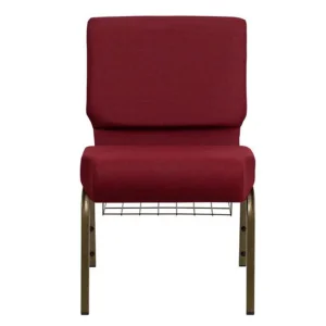 Factory Modern Popular Theater Chair Navy Blue Church Chairs With Metal Rack